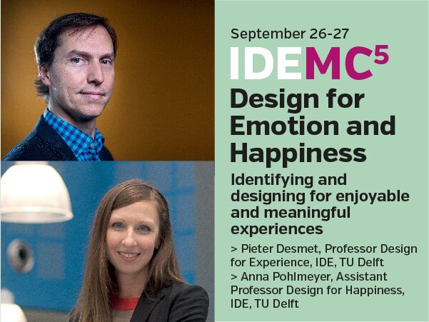 Design for emotions and happiness masterclass