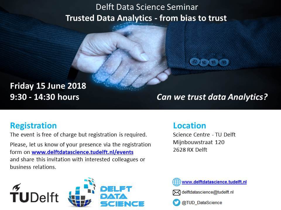 Trusted Data Analytics event banner